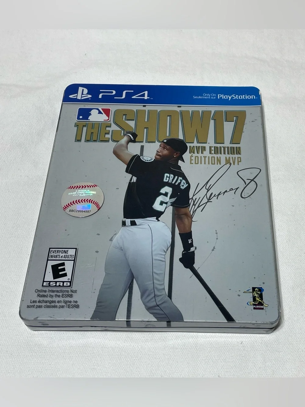 PS4 MLB The Show 7 MVP Edition Steel Case Sony PlayStation 4 Tested